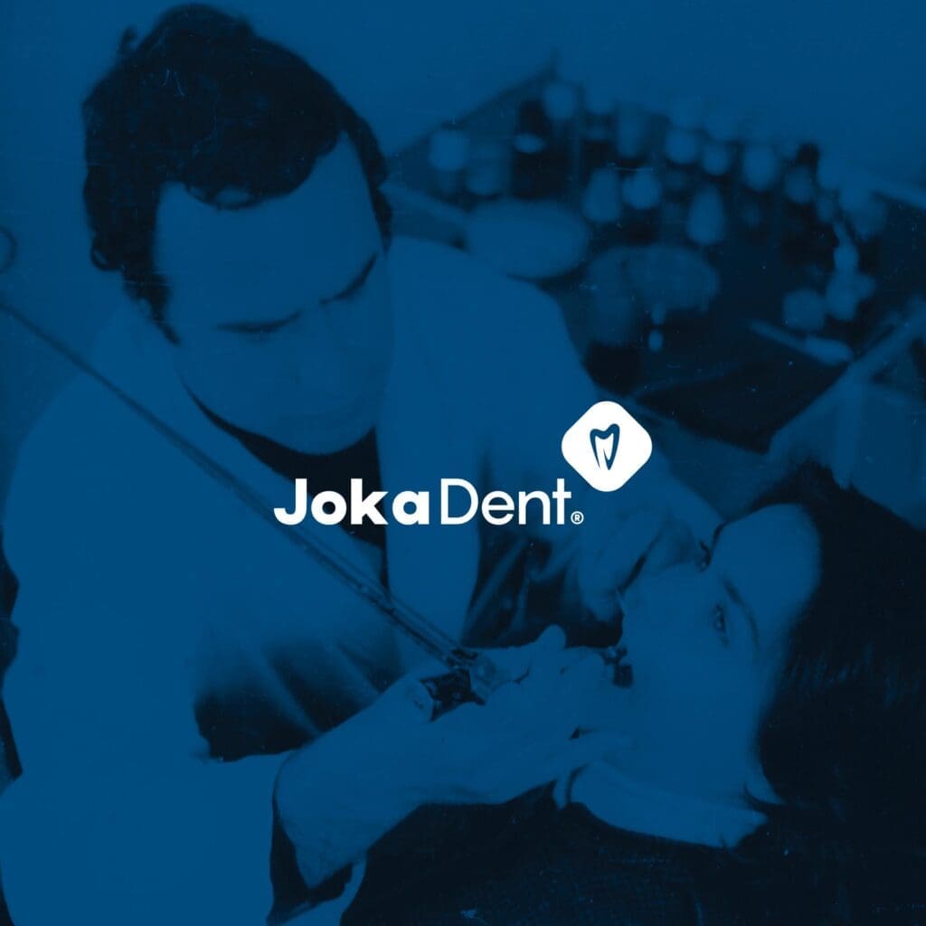 A creative brand agency finely tunes JokaDent’s logo, reflecting modern dentistry rooted in a rich legacy.
