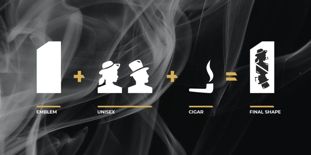 Marketing agency company creates a refined logo for Noble Cigars, reflecting the brand’s premium status.