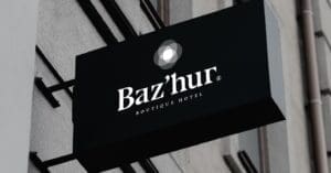Creative brand agency crafts Bazhur Hotel's identity, blending luxurious design with the allure of mountain charm.