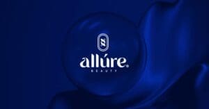 Creative brand agency unveils Allure Beauty's visual identity, encapsulating aesthetic excellence and modern beauty.