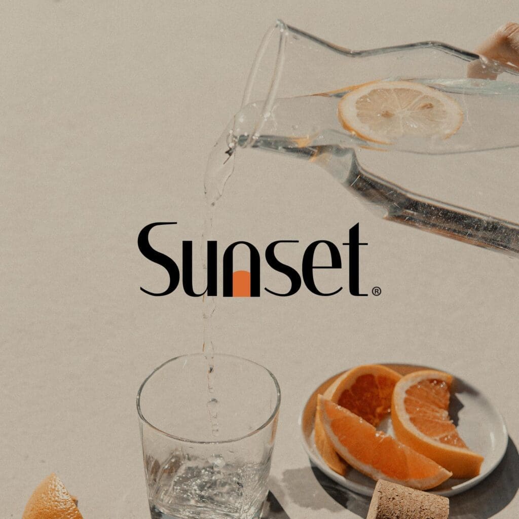 Strategic branding firm reveals Sunset’s identity, perfectly encapsulating the tranquil ambiance and scenic allure of coastal dining.