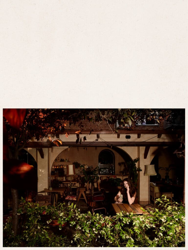 Restaurant terrace scene at EOS Mezze Bar captured by an marketing agency in Tirana