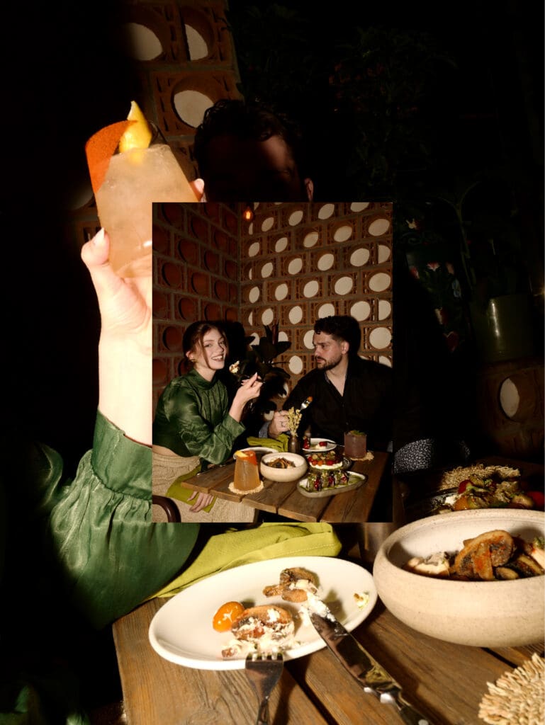 Marketing agency in Albania capturing editorial dining moments at EOS Mezze Bar