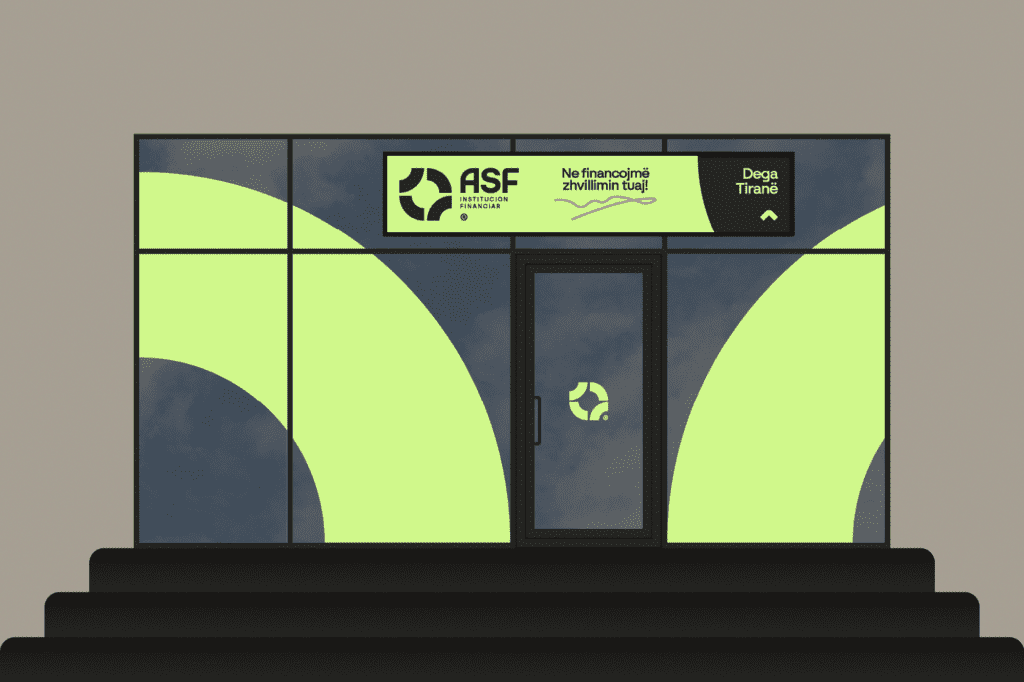 Institutional branding and design system for ASF